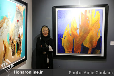 نمایشگاه آثار شهلا همایونی در گالری کاما 
