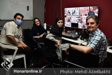 گزارش تصویری اختصاصی از پشت صحنه برنامه تلویزیونی چهل تیکه