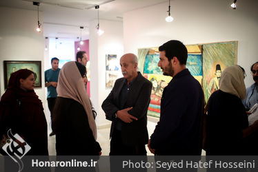 نمایشگاه آثار قاسم حاجی‌زاده در گالری ماه