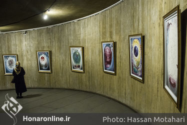 نمایشگاه نقاشی حجت شکیبا در فرهنگسرای نیاوران