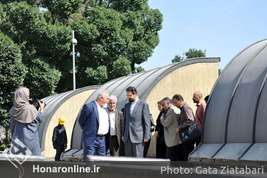بازدید معاون امور هنری از روند بهسازی موزه هنرهای معاصر تهران