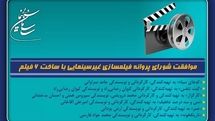 موافقت شورای پروانه فیلمسازی غیرسینمایی با ساخت 6 فیلم‌نامه