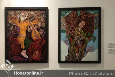 نمایشگاه گروهی " اسطوره‌‌نگاری" در گالری خانه هنرمندان