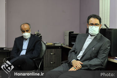 بازدید معاون امور هنری وزارت ارشاد و مدیرعامل بنیاد رودکی از هنرآنلاین