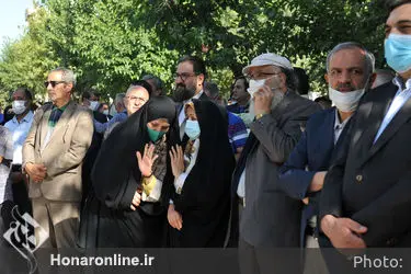 افتتاحیه پیاده‌راه استاد شهریار