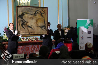 مراسم حراج هنری گوهران در کاخ نیاوران