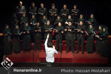 کنسرت مشترک گروه کر مجلسی ایران و سوئد