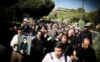 تشییع پیکر حسین عرفانی دوبلور پیشکسوت
