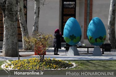  رنگ آمیزی تخم مرغ های نوروزی