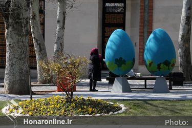  رنگ آمیزی تخم مرغ های نوروزی