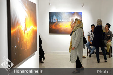 نمایشگاه نقاشی الیکا کشاورز در گالری نگر