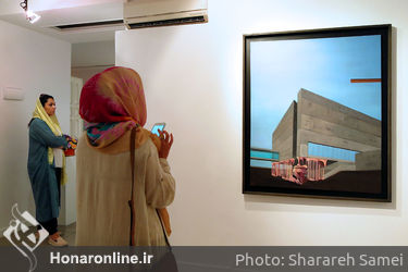 نمایشگاه نقاشی های سارای قاضی اسدالهی در گالری ویستا