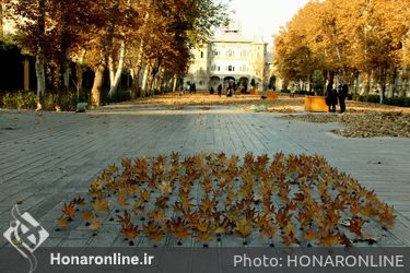 جشنواره "پائیز - برگ" در میدان مشق باغ ملی تهران 