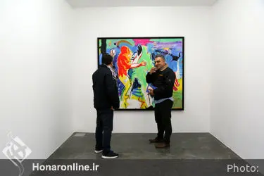 افتتاحیه نمایشگاه نقاشی های علی نصیر در گالری اُ