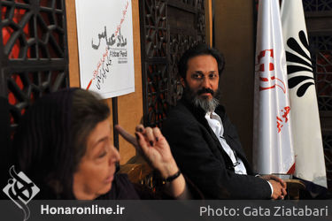 نشست خبری نمایشگاه "مداد عباس" در موسسه توسعه هنرهای معاصر