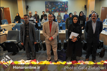 نشست خبری بیست و پنجمین جشنواره بین‌المللی تئاتر کودک و نوجوان در سالن مشاهیر تئاتر شهر