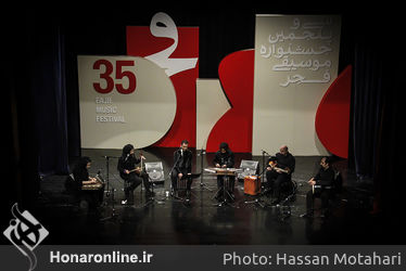 گروه موسیقی "نقش" در سی و پنجمین جشنواره موسیقی فجر