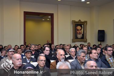 تجدید میثاق هنرمندان و وزیر ارشاد با آرمان های امام راحل