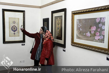 افتتاحیه دهمین دوسالانه ملی نگارگری ایران