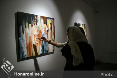نمایشگاه نقاشی آزاده اولیایی شاد در گالری فرمانفرما