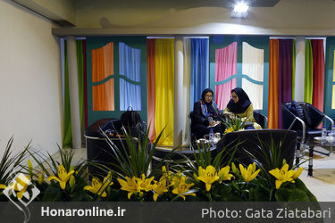 برپایی مسابقه زنده طراحی لباس اجتماع بانوان در تالار وحدت