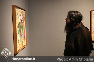 نمایشگاه نقاشی سید محمد مساوات در گالری محسن