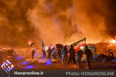 اجرای نمایش بزرگ میدانی محشر در شیراز