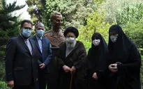 مراسم رونمایی از سردیس شهید حاج قاسم سلیمانی در تالار رودکی