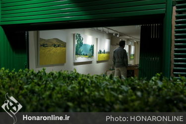 نمایشگاه نقاشی های آرمان یعقوب پور در گالری گلستان