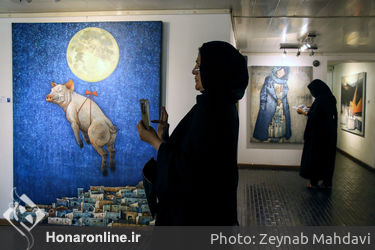  نمایشگاه نقاشی مهدی دشتی در گالری سیحون