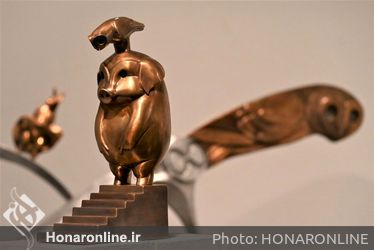 نمایشگاه مجسمه های مجتبی رمزی با عنوان «کازینو عدن» در گالری خاک