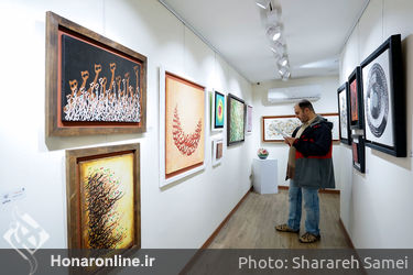 نمایشگاه گروهی نقاشی‌خط و خوشنویسی در نگارخانه بهارک