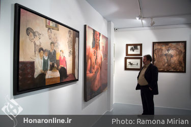 نمایشگاه سالانه گالری هنری فرشته در نگارخانه شهر کتاب فرشته
