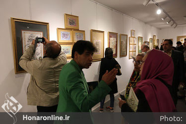 نمایشگاه خوشنویسی یداله کابلی در گالری گویا