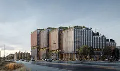 طراحی بزرگ‌ترین سازه چوبی معاصر در دانمارک 