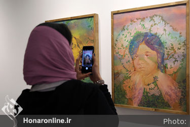 افتتاحیه نمایشگاه نقاشی های حسن مرشد در گالری هپتا