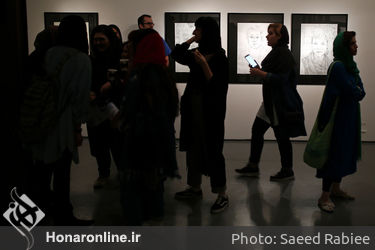 نمایشگاه آثار نیلوفر کسبی در گالری طراحان آزاد