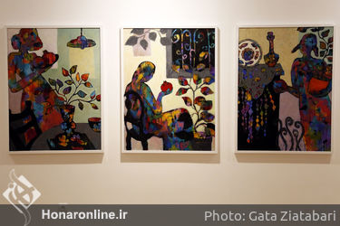 نمایشگاه "هشتمین کارنمای پژوهشی انجمن هنرمندان نقاش ایران"  در خانه هنرمندان
