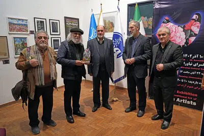 قول وزیر برای خرید آثار هنرمندان/ غزه وجدان بشری را آگاه می‌کند؟