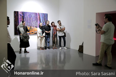 نمایشگاه آثار سمانه وفایی در گالری اعتماد نگارستان
