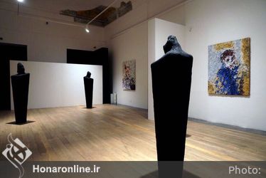 نمايشگاه بيژن بصيری در موزه هنرهای معاصر شهر پالرمو  ايتاليا 