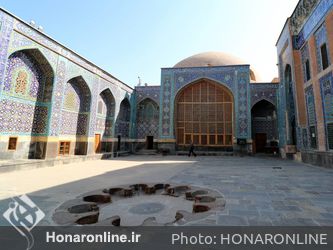 حوض یکی از عناصر معماری ایرانی