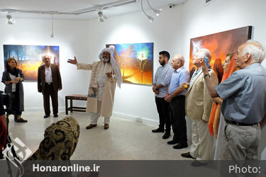 نمایشگاه نقاشی الیکا کشاورز در گالری نگر