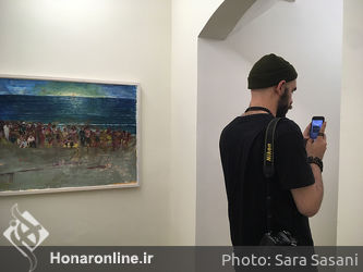 نمایشگاه نقاشی نجمه کزازی در گالری این جا