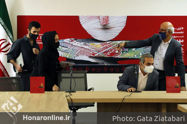 نشست خبری نمایشگاه مروری بر آثر مهدی سحابی در موزه هنرهای معاصر تهران