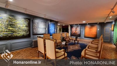 نمایشگاه نقاشی خط های ،«طاهره الله دادیان» در گالری ترانه باران