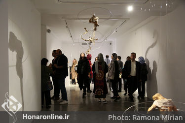 نمایشگاه مجسمه‌های ابوذر ونکی در گالری شیرین