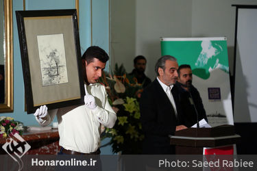 مراسم حراج هنری گوهران در کاخ نیاوران