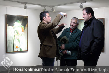 نمایشگاه نقاشی افروز هوشنگ با عنوان "مغاک" در گالری مژده 