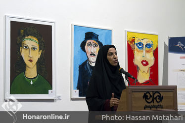 نمایشگاه آثار نقاشی هنرمندان کم توان ذهنی در  گالری اصلی فرهنگسرای نیاوران